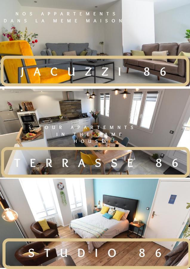 Terrasse 86 - Terrasse & Climatisation - 4-6 Personnes - Bnb Épernay Kültér fotó